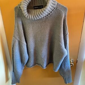 Kendall + Kylie Cowl Neck Sweater